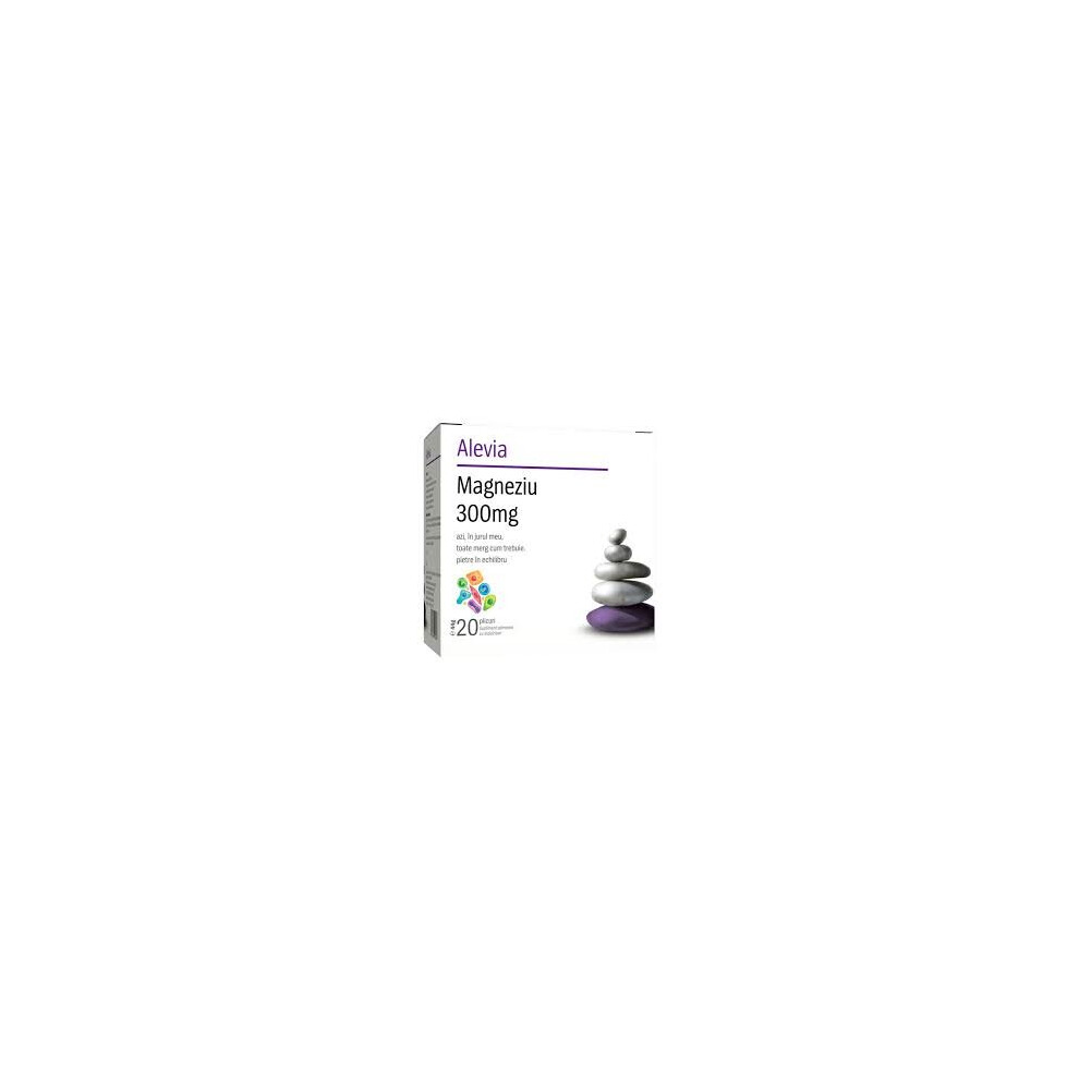 Alevia Magnesium 300Mg, 20 Sachets,