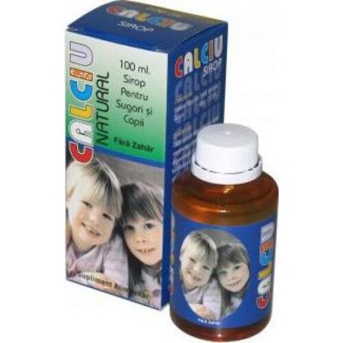 Sirop Calciu Natural, 150 ml, Natural Pharmaceuticals