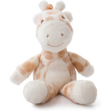AURORA, 60616, Baby Gigi Giraffe Rattle, Soft Toy, Brown - Plush Soft Toy