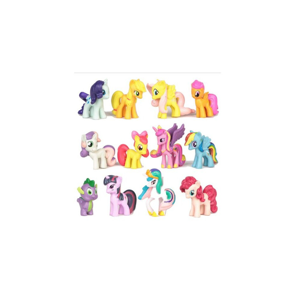 My Little Pony Figurines - 12 pcs Christmas gifts