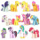 My Little Pony Figurinen - 12 Stück Weihnachtsgeschenke 7
