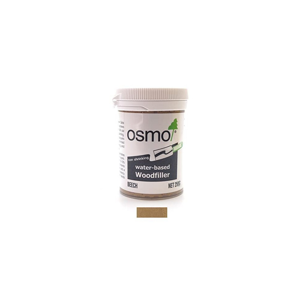 Osmo Water-based Woodfiller 250g, Beech