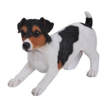 Vivid Arts Jack Russell Tricolour Resin Dog