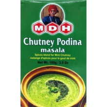 Chutney Podina(Mint) Masala Pudhina, Indian Spices Mix (100G)