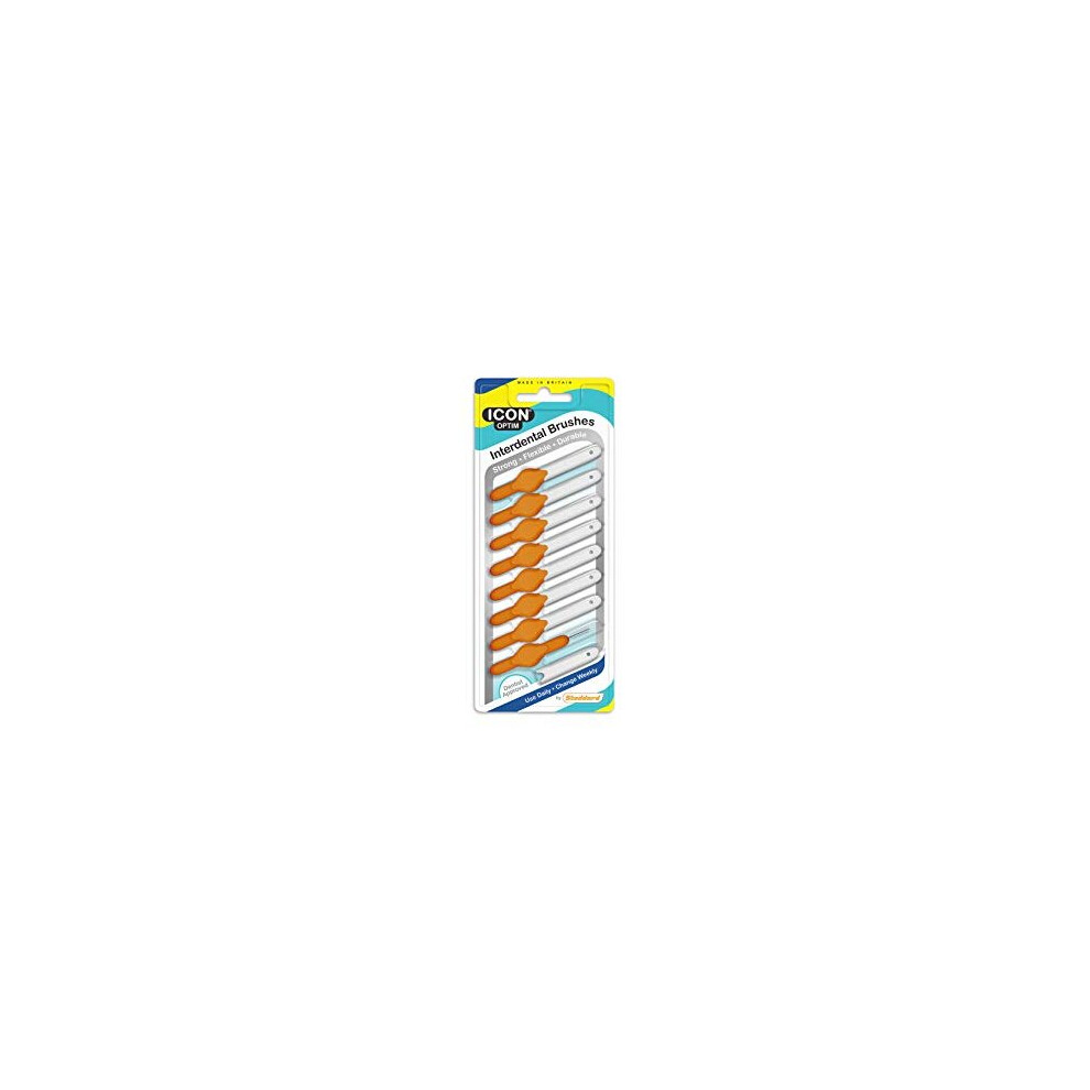 Interdental Brushes Stoddard Icon Interdental Brush - 0.45 Orange - 8 Per Pack