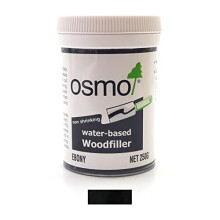 Osmo Water Based Wood Filler - 250g tub Ebony