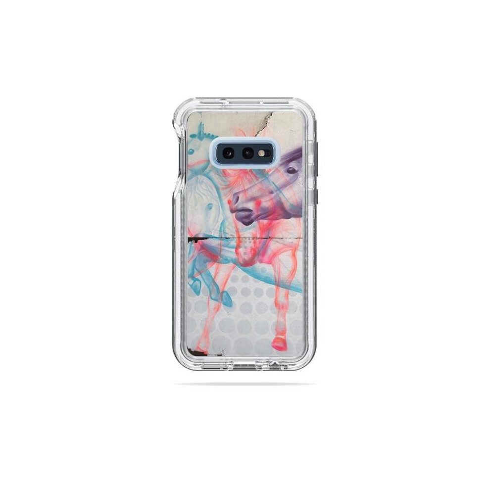 MightySkins LIFNESA10E-Damaged Horses Skin Decal Wrap for LifeProof Next Case Samsung Galaxy 10E Sticker - Damaged Horses-image-OPC-PB598ZG-NEW