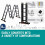 5.7M Aluminium Folding Ladder Extension Step Telescopic Ladder 4