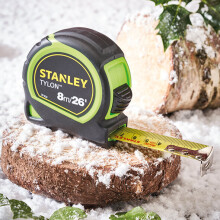 Stanley Hi-Vis Tylon Pocket Tape 8m (26') XMS22TYTAPE8