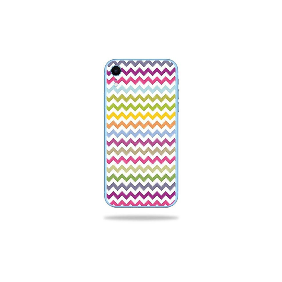 MightySkins APIPHXR-Rainbow Chevron Skin Decal Wrap for Apple iPhone XR Sticker - Rainbow Chevron-image-OPC-PB59CBZ-NEW