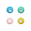 (A0189) 4pcs Silicone Soft ThumbStick Grip Cap For Nintendo Switch 3