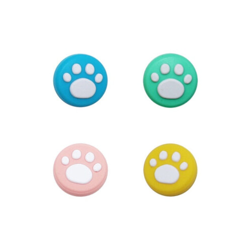 (A0189) 4pcs Silicone Soft ThumbStick Grip Cap For Nintendo Switch 2