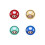 (A0189) 4pcs Silicone Soft ThumbStick Grip Cap For Nintendo Switch 5