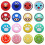 (A0189) 4pcs Silicone Soft ThumbStick Grip Cap For Nintendo Switch 2