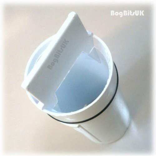 McAlpine STW3 Shower Waste Trap Clean Out Dip Tube Only White 75mm Long