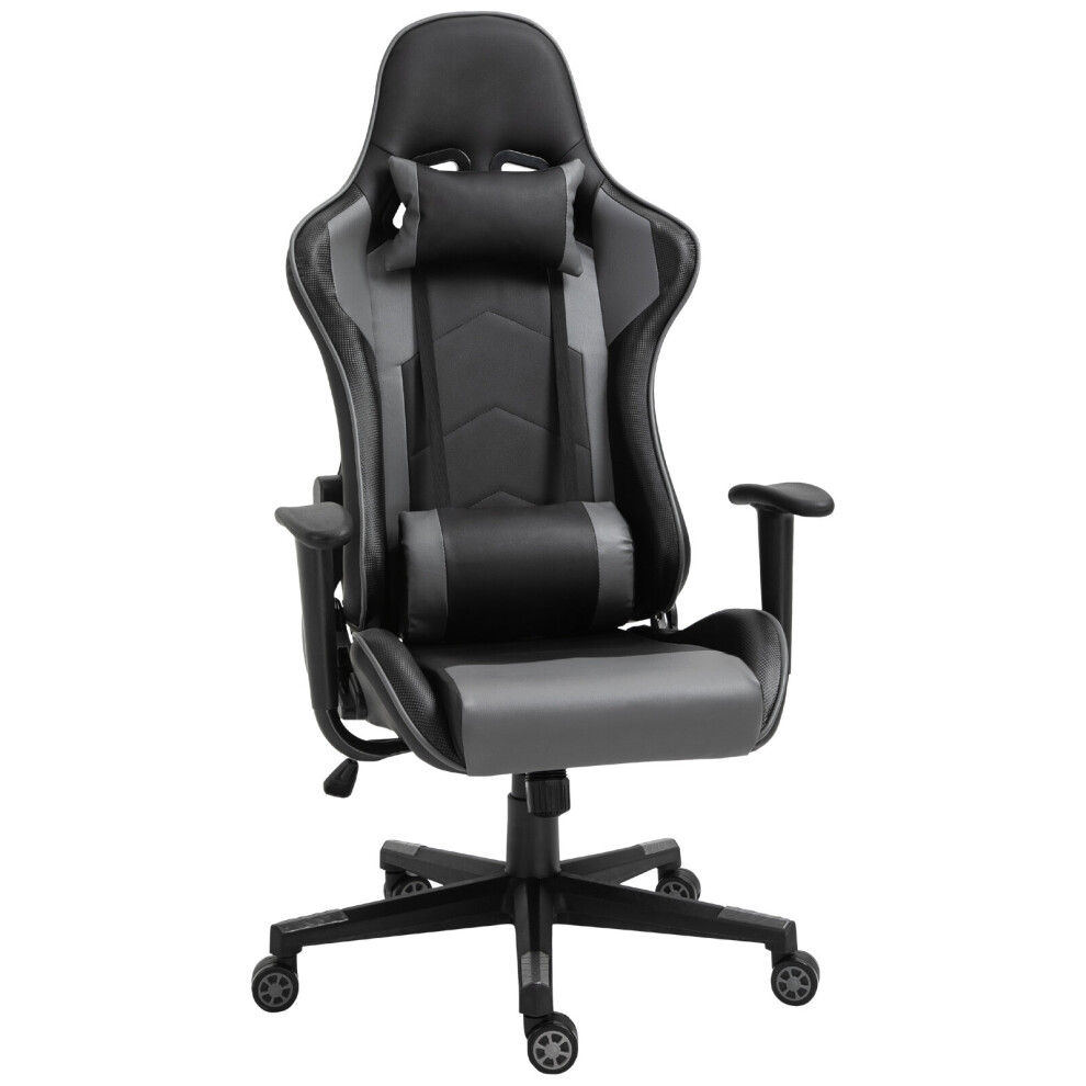 Vinsetto High Back Racing Gaming Chair Reclining Computer Head Pillow