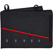 KNIPEX Roll-up case for pliers wrenches empty 5 compartments 00 19 55 S4 LE