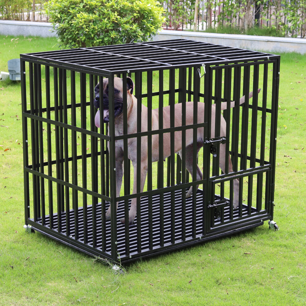 Bingopaw (Xxl(117L*84W*97H)) Heavy Duty Metal Dog Crate