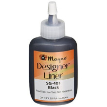 Mayco Designer Liner 1.25 oz, Black
