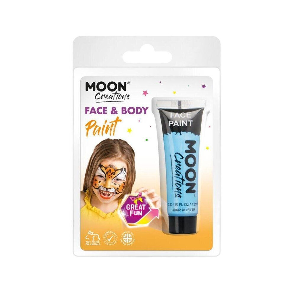 Moon Creations Face & Body Paint Light Blue