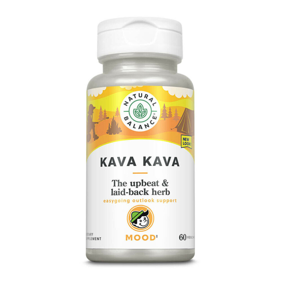 Natural Balance, Kava Kava White Root, 450 mg, 60 Vegetarian Capsules