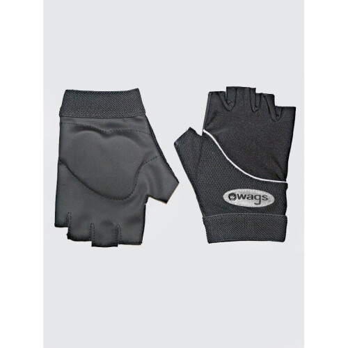 (Black - Purple Trim, M) WAGs Flex Grip Gloves 2