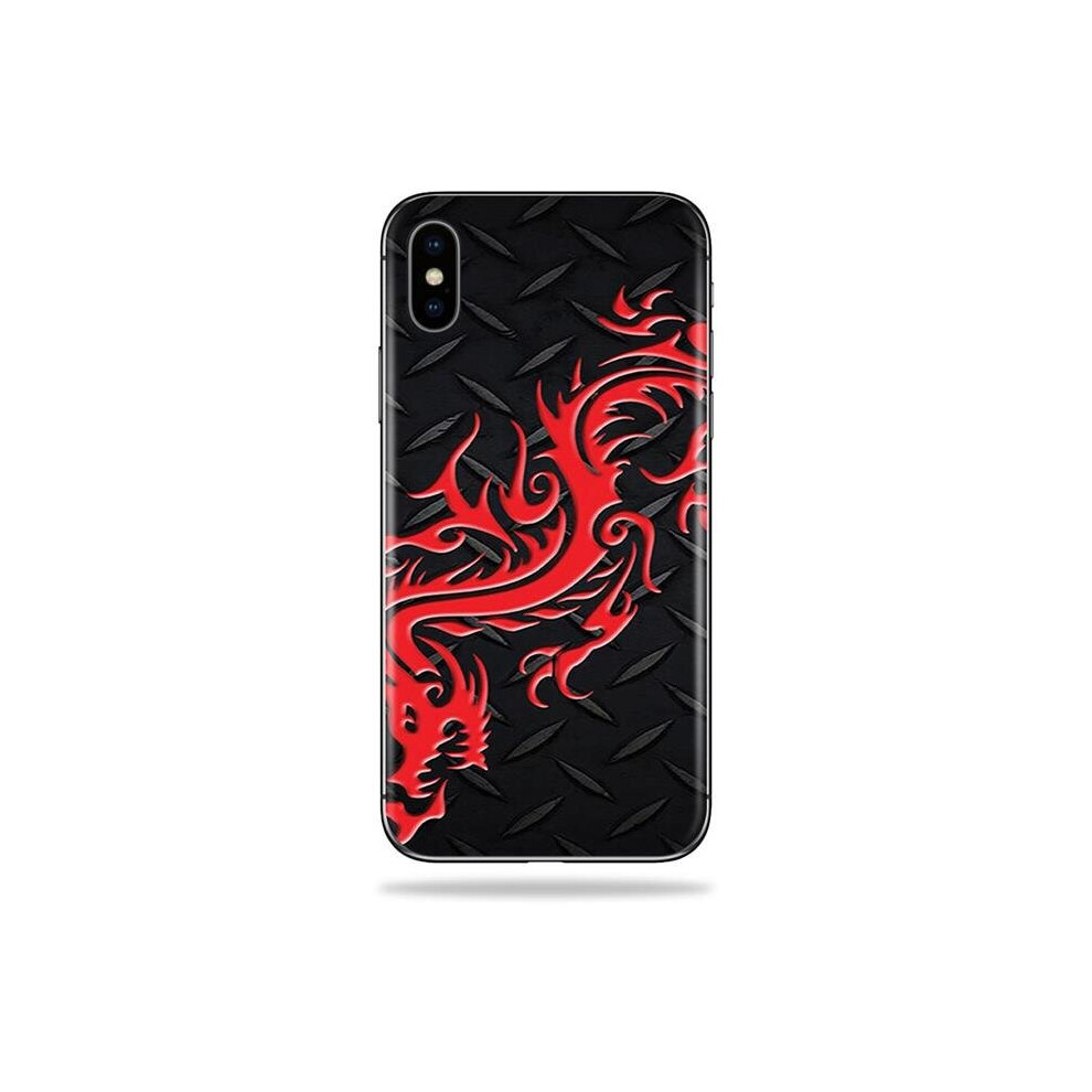 MightySkins APIPHXS-Red Dragon Skin Decal Wrap for Apple iPhone XS Sticker - Red Dragon-image-OPC-PB59YWJ-NEW