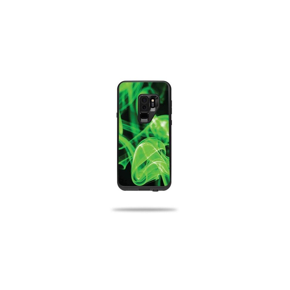 MightySkins LIFSGS9PL-green flames Skin Decal Wrap for LifeProof Samsung Galaxy S9 Plus Fre Case - Green Flames-image-OPC-PB59VZJ-NEW