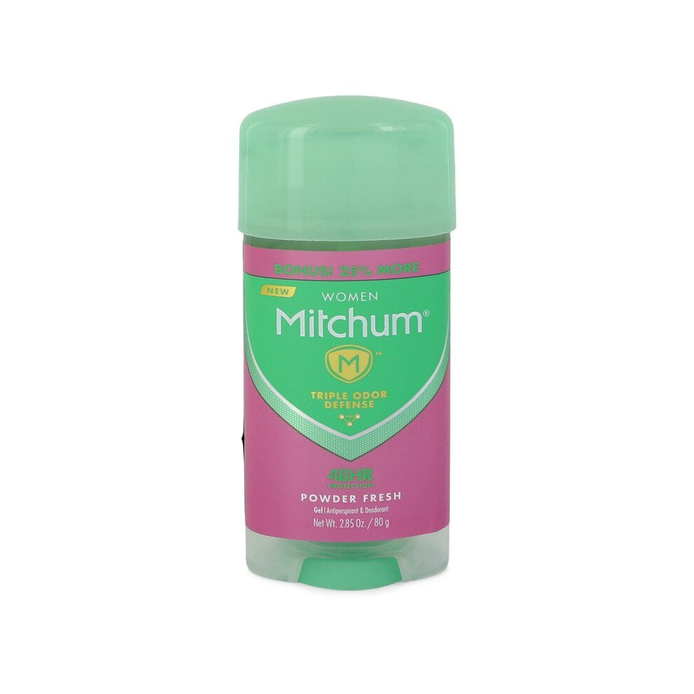 Mitchum Powder Fresh Anti-perspirant Gel Powder Fresh Anti-Perspirant Gel Triple Odor Defense 48 hour protection By Mitchum