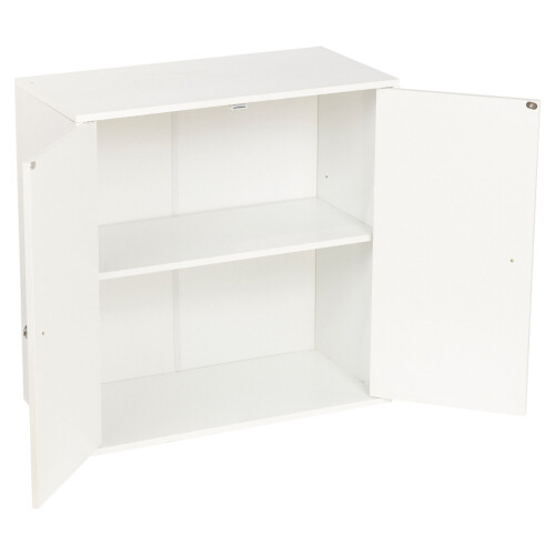 URBN Living (White) 3 Tier Book Shelf Deep Bookcase Cabinet Display 1