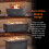 Warmlite Tower T978528 Magna Rectangular Gas Fire Pit 7
