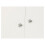 URBN Living (White) 3 Tier Book Shelf Deep Bookcase Cabinet Display 5
