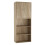 URBN Living (Oak) 3 Tier Book Shelf Deep Bookcase Cabinet Display 1