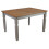 Mercers Furniture Corona Grey Wax 4'0" Dining Table 1