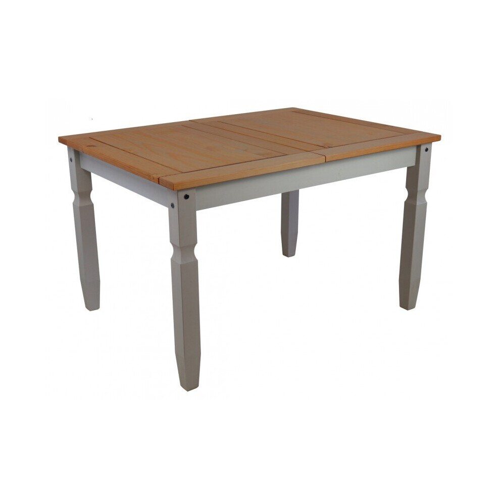 Mercers Furniture Brown,Grey Corona Grey Wax 4'0" Dining Table