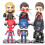 6 pacotes de figuras dos heróis dos Vingadores da Marvel 4