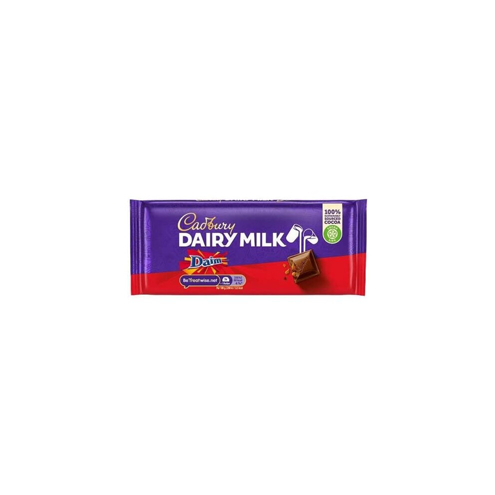 Cadbury Dairy Milk Daim Chocolate 18x120g