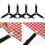 4X Triangle Bed Sheet Mattress Holder Clips Grippers Suspender Straps 3