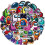 50pcs autocolantes Among Us 7
