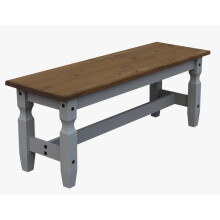 Corona Grey Wax 5'0" Bench