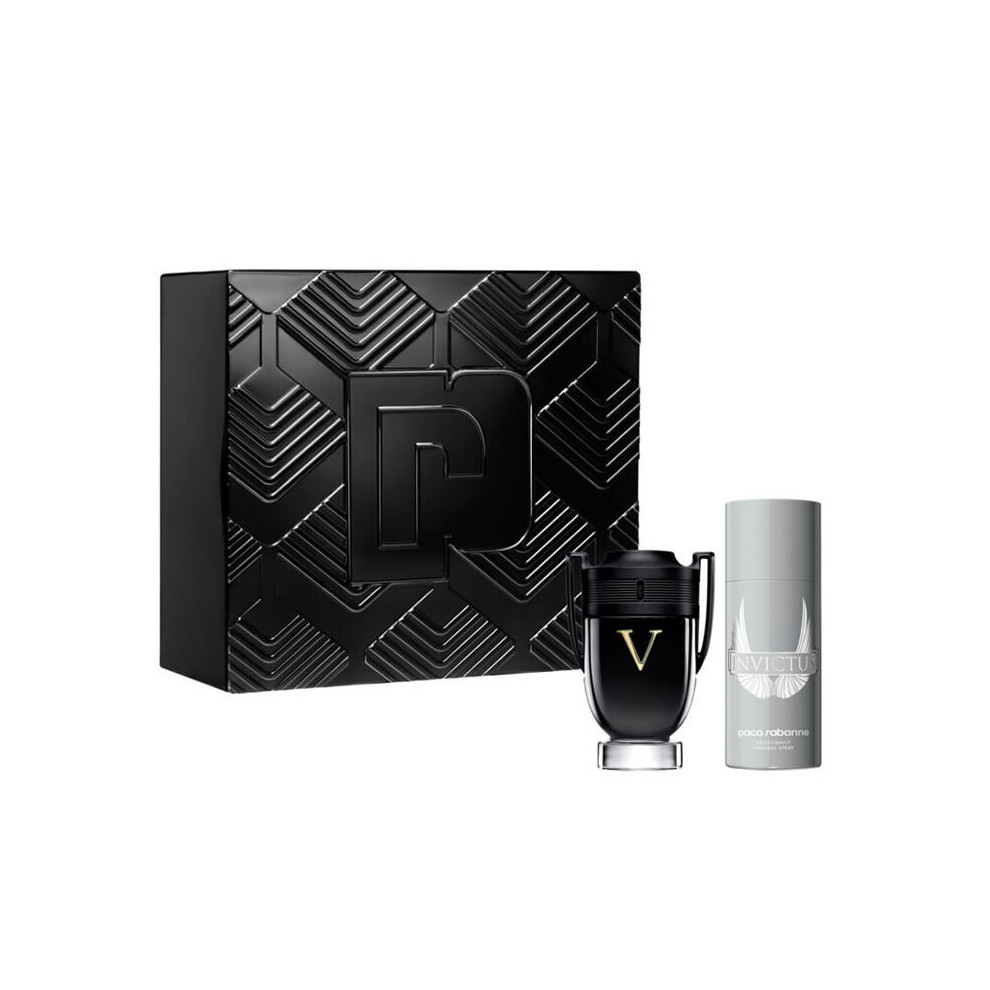 Men's Perfume Set Paco Rabanne Deodorant 150 Ml 2 Pieces