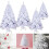 5FT Artificial White Christmas Tree with Metal Stand Xmas Home Decor 5