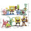 8 Pack Spongebob Squarepants φιγούρες Spongebob Squarepants 2