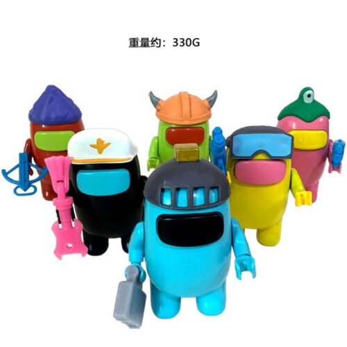 6er-Pack Unter uns-Figuren (10-12CM) 1