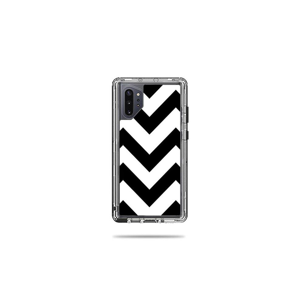 MightySkins LIFNSG10PL-Black Chevron Skin Decal Wrap for LifeProof Next Case Samsung Galaxy Note 10 Plus Sticker - Black Chevron-image-OPC-PB5B8FY-NEW