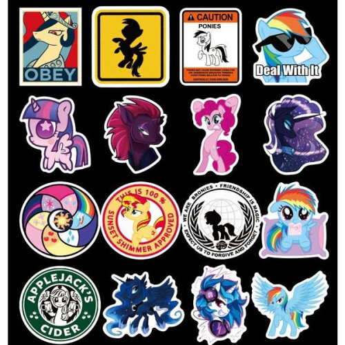 50 Pack My Little Pony Stickers Stickers 2