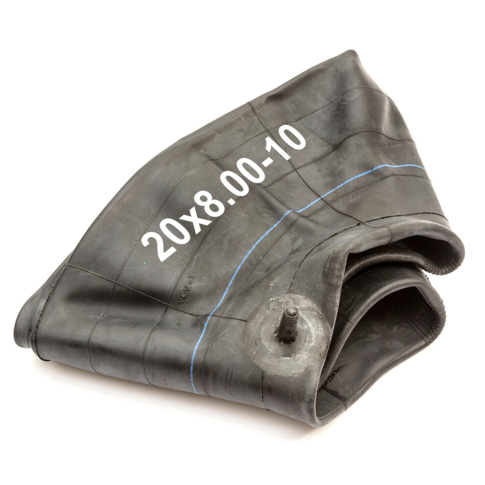 Inner Tube 20X8.00-10 Straight Valve Tr13 Butyl Rubber 10'' Quad Atv 5055583014956