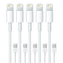 5-Pack 1M -Licht-Ladegerät iPhone Xs/ Max/X/8/7/6/5SE/5S iOS12