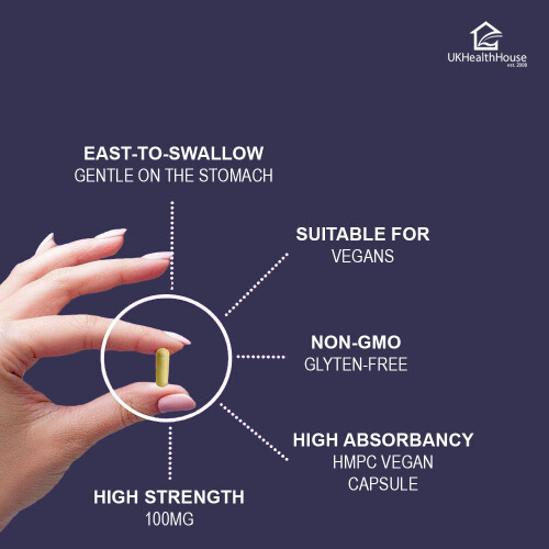Quercetin 240 Capsules 98% Extract | Genuine Quercetin | Vegan 2