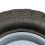 Plastic Wheel & Solid Rubber Tyre Black Grey / Diamond Tread 8 Inch 3